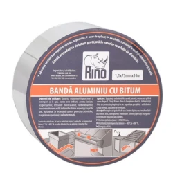 RINO Banda aluminiu cu bitum 1,2mmx200mmx10m