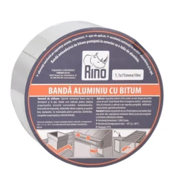 RINO Banda aluminiu cu bitum 1,2mmx200mmx10m