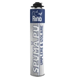 Spuma poliuretanica RINO, 650ml, pentru umplere si izolare