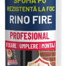 Rino Fire Spuma Rezistenta La Foc PAI750ML