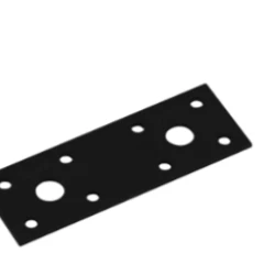 Conector plat tip C pentru lemn negru 100x35x2,5 mm LP1-44712 Domax