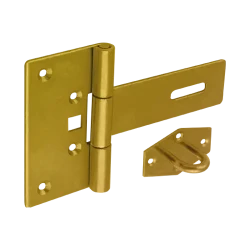 Balama tip cufar cu incuietoare zincata 100x50x100x2,5 mm ZZBR150-8711 Domax