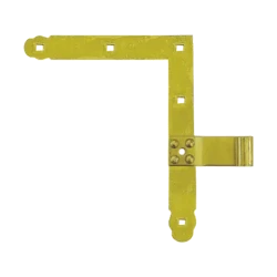 Balama de colt zincata 250x200 mm 13 mm stanga + dreapta ZN250FI13-8271 Domax