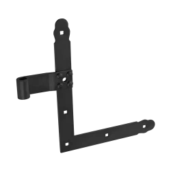 Balama de colt neagra 250x200 mm 13 mm stanga + dreapta ZN250FI13C-82712 Domax