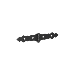 Balama frantuzeasca decorativa neagra 150x34x2,0 mm ZOF150C-7945302 Domax