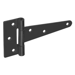 Balama tip T pentru porti neagra 100x30x65x2,0 mm ZT100C-81812 Domax