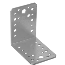 Coltar perforat pentru lemn zincat 90x90x65x2,5 mm KL4-4074 Domax