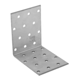 Coltar perforat pentru lemn zincat 80x80x60x2,0 mm KM8-4108 Domax