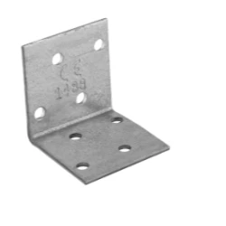 Coltar perforat pentru lemn zincat 40x40x40x2,0 mm KM1-4101 Domax