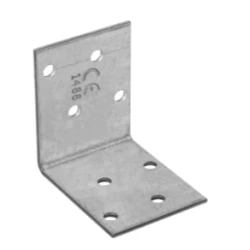 Coltar perforat pentru lemn zincat 50x50x40x2,0 mm KM17-4117 Domax