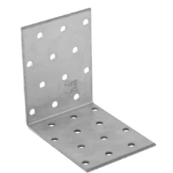 Coltar perforat pentru lemn zincat 80x80x60x2,0 mm KM8-4108 Domax