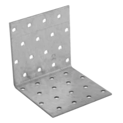Coltar perforat pentru lemn zincat 80x80x80x2,0 mm KM9-4109 Domax