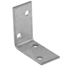 Coltar perforat pentru lemn zincat 40x40x20x2,0 mm KM0-4100 Domax