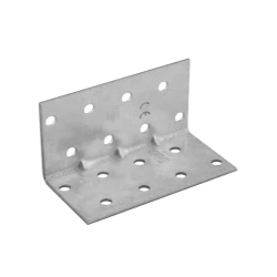 Coltar perforat ranforsat pentru lemn zincat 40x40x60x1,5 mm KMP2-4132 Domax