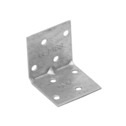 Coltar perforat ranforsat pentru lemn zincat 40x40x40x1,5 mm KMP1-4131 Domax