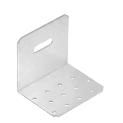 Coltar reglabil perforat pentru lemn zincat 80x80x80x2,0 mm KMR8-4238 Domax