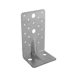 Coltar perforat ranforsat pentru lemn zincat 145x70x90x2,5 mm KP8-4028 Domax