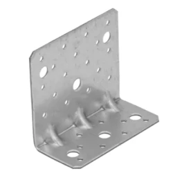 Coltar perforat ranforsat pentru lemn zincat 95x53x110x2,5 mm KPK13-40413 Domax
