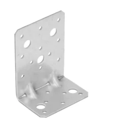 Coltar perforat ranforsat pentru lemn zincat 95x53x75x2,5 mm KPK12-40412 Domax