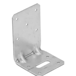 Coltar perforat ranforsat pentru lemn zincat 95x65x65x2,5 mm KPK31-40431 Domax