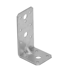 Coltar perforat ranforsat pentru lemn zincat 95x53x45x2,5 mm KPK11-40411 Domax