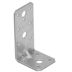 Coltar perforat ranforsat pentru lemn zincat 95x53x45x2,5 mm KPK11-40411 Domax