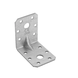 Coltar perforat ranforsat pentru lemn zincat 60x60x45x2,0 mm KPL6-4056 Domax