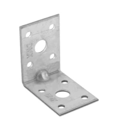 Coltar perforat ranforsat pentru lemn zincat 50x50x35x2,0 mm KPL5-4055 Domax