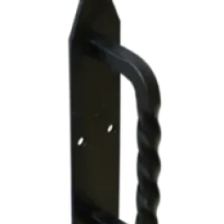 Maner decorativ negru 130 mm UZR130C-79972 Domax