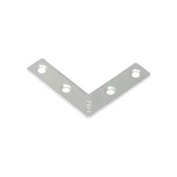 Coltar plat pentru constructii din lemn zincat 40x40x10x1,5 mm NA40-4487314 Domax