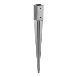 Suport stalp incastrat zincat 46x550x1,5 mm PSG45/550-4816 Domax