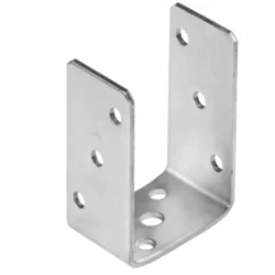 Suport stalp tip O zincat 101x120x5 mm PSO100-4835 Domax