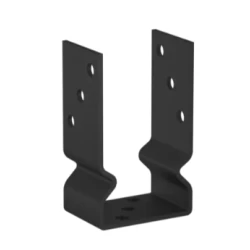Suport stalp tip U negru 101x150x60x4,0 mm PSOZ100C-49411002 Domax