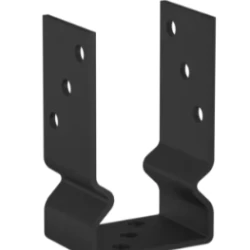 Suport stalp tip U negru 101x150x60x4,0 mm PSOZ100C-49411002 Domax
