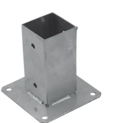 Suport stalp cu fixare in suruburi zincat 71x150x2 mm PSP70-4841 Domax