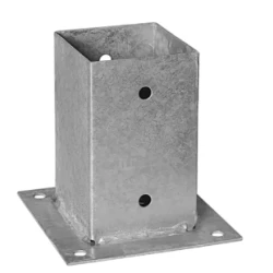 Suport stalp cu fixare in suruburi zincat 91x150x2 mm PSP90-4842 Domax
