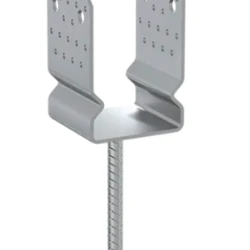 Suport stalp tip U zincat la cald 101x350x150x4,0 mm PSSZ100-480983 Domax