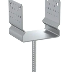 Suport stalp tip U zincat la cald 161x350x150x4,0 mm PSSZ160-480986 Domax