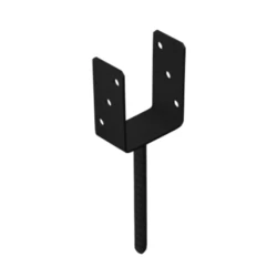 Suport stalp tip U negru 101x120x60x4,0 mm PS100UC-48052 Domax