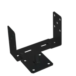 Suport stalp reglabil negru 60-200X136X4,0 mm PSRT60-200C-48862 Domax