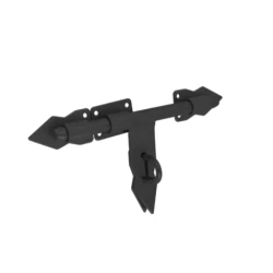Zavor pentru poarta de gradina negru 250x40 mm WCW250C-86582 Domax
