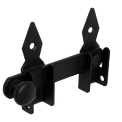 Zavor pentru poarta de gradina negru 120x20 mm WOGO120C-86142 Domax