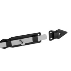 Zavor pentru poarta de gradina negru 250x41 mm WPS250C-86562 Domax