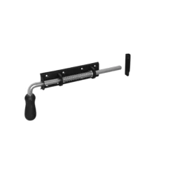 Zavor cu arc si maner din lemn negru 260x190x50 mm WSP260C-86212 Domax