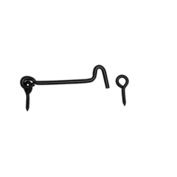 Ochi de blocare cu carlig negru 100 mm ZHK100C-88732 Domax