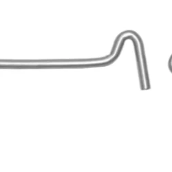 Ochi de blocare cu carlig zincat 100 mm ZHK100-8873 Domax