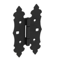 Balama decorativa pentru poarta neagra 130x70x2,0 mm ZOK130C-7945202 Domax