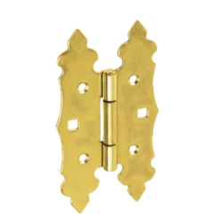 Balama decorativa pentru poarta galbena 130x70x2,0 mm ZOK130-7945206 Domax