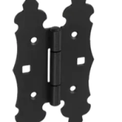 Balama decorativa pentru poarta neagra 130x70x2,0 mm ZOK130C-7945202 Domax