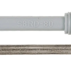 Set fixare obiecte sanitare ceramice cu diblu 8 mm si surub 6x65 mm, S 8 RD WCR, Fischer